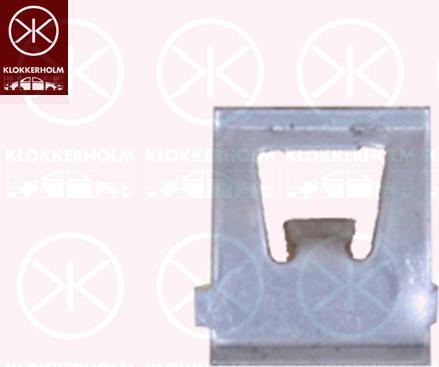 Klokkerholm 95120533 - Зажим, молдинг / захисна накладка autozip.com.ua