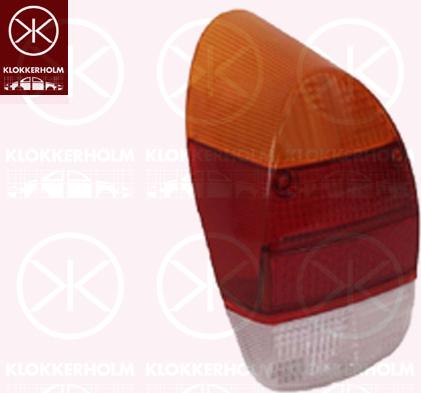 Klokkerholm 95120750 - Розсіювач, задній ліхтар autozip.com.ua