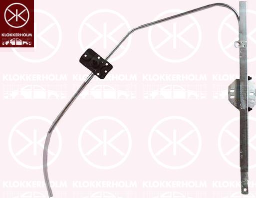 Klokkerholm 95121108 - Підйомний пристрій для вікон autozip.com.ua