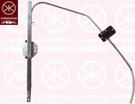 Klokkerholm 95121107 - Підйомний пристрій для вікон autozip.com.ua