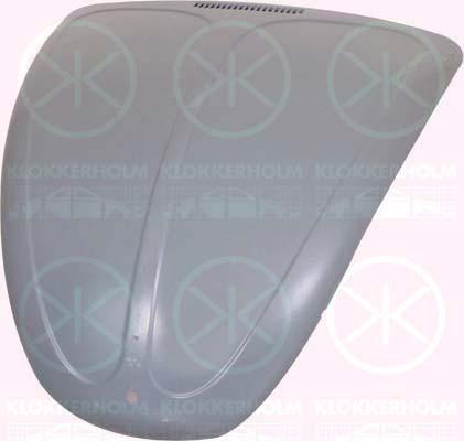 Klokkerholm 9512280 - Капот двигуна autozip.com.ua