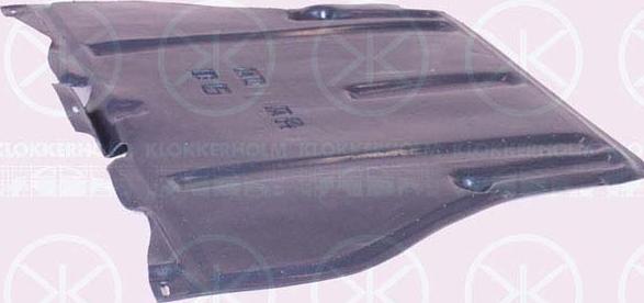 Klokkerholm 9539797 - Кожух двигуна autozip.com.ua