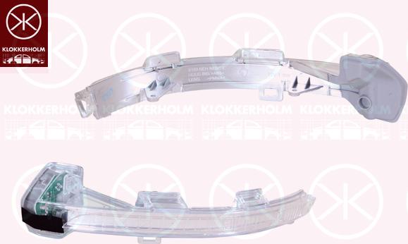 Klokkerholm 95311055 - Бічний ліхтар, покажчик повороту autozip.com.ua