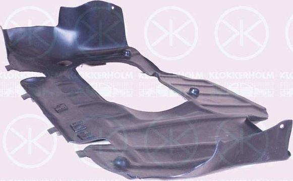 Klokkerholm 9538795 - Кожух двигуна autozip.com.ua