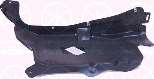 Klokkerholm 9523798 - Кожух двигуна autozip.com.ua