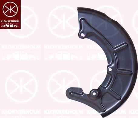 Klokkerholm 9522373 - Відбивач, диск гальмівного механізму autozip.com.ua