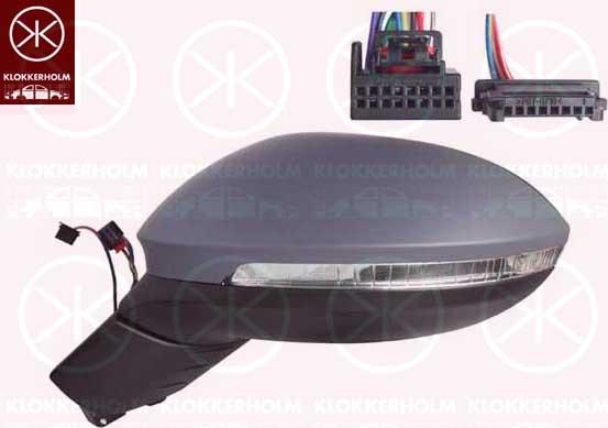 Klokkerholm 95781045 - Зовнішнє дзеркало autozip.com.ua