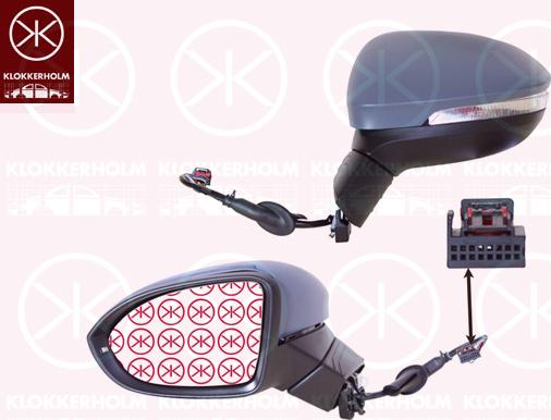 Klokkerholm 95781043 - Зовнішнє дзеркало autozip.com.ua