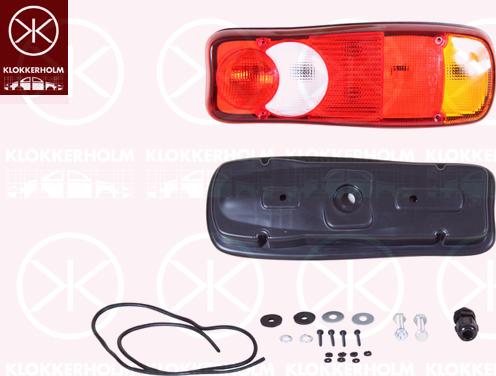 Klokkerholm 96000744 - Задній ліхтар autozip.com.ua