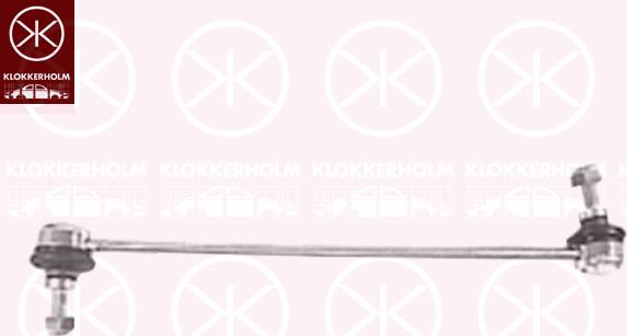 Klokkerholm 9038370 - Тяга / стійка, стабілізатор autozip.com.ua