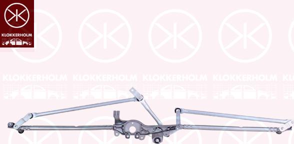 Klokkerholm 50533270 - Система тяг і важелів приводу склоочисника autozip.com.ua