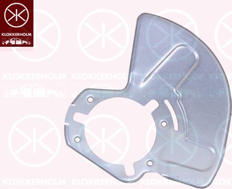 Klokkerholm 5052378 - Відбивач, диск гальмівного механізму autozip.com.ua