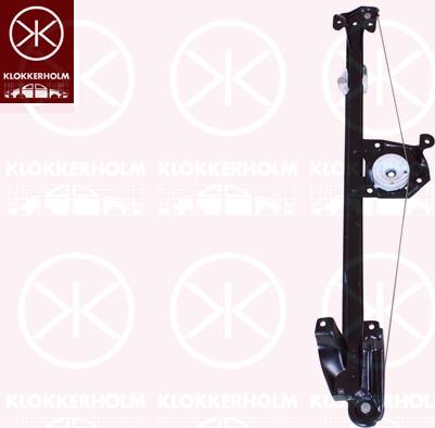 Klokkerholm 50621904 - Підйомний пристрій для вікон autozip.com.ua