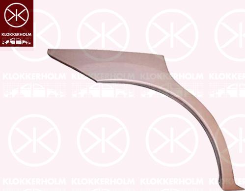 Klokkerholm 5032582 - Боковина autozip.com.ua