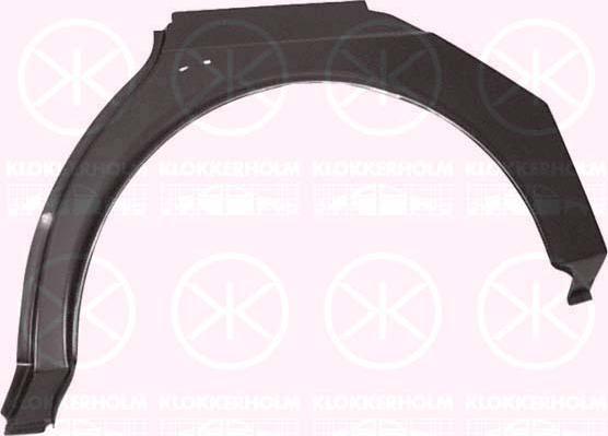 Klokkerholm 6520581 - Боковина autozip.com.ua
