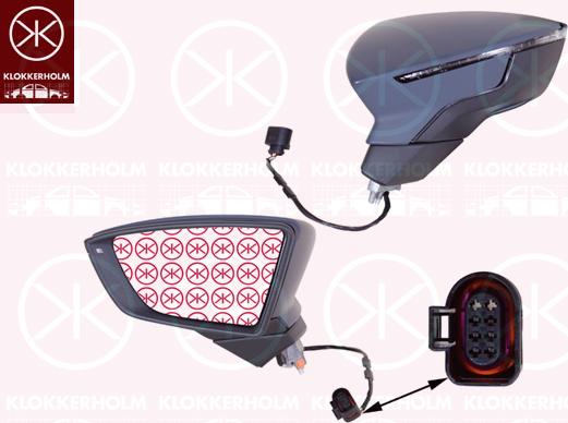 Klokkerholm 66141041 - Зовнішнє дзеркало autozip.com.ua