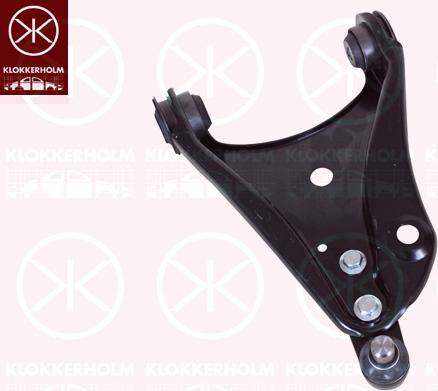 Klokkerholm 6006362 - Шарова опора, несучий / направляючий шарнір autozip.com.ua