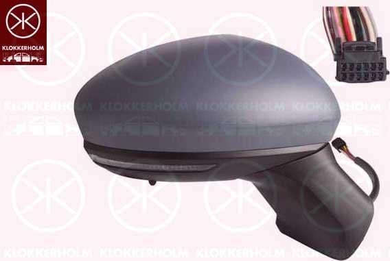 Klokkerholm 60151044 - Зовнішнє дзеркало autozip.com.ua