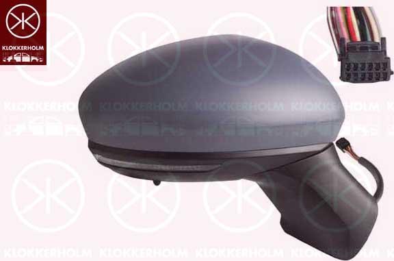 Klokkerholm 60151046 - Зовнішнє дзеркало autozip.com.ua