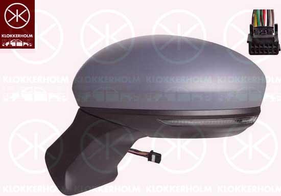 Klokkerholm 60151043 - Зовнішнє дзеркало autozip.com.ua