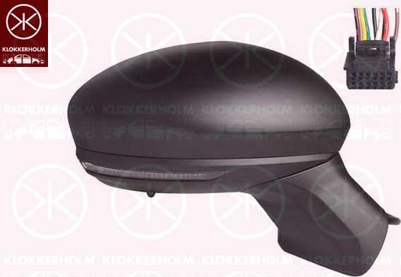 Klokkerholm 60151042 - Зовнішнє дзеркало autozip.com.ua