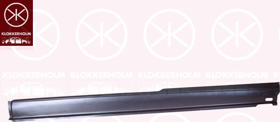 Klokkerholm 6010005 - Підніжка, накладка порога autozip.com.ua