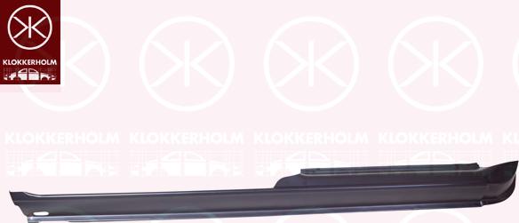 Klokkerholm 6010012 - Підніжка, накладка порога autozip.com.ua