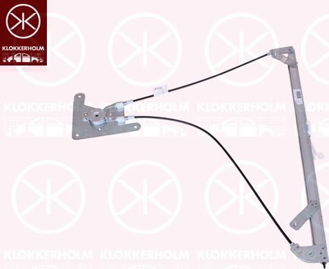 Klokkerholm 60891802 - Підйомний пристрій для вікон autozip.com.ua