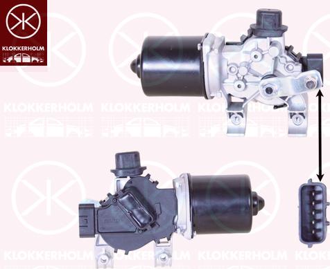 Klokkerholm 60343275 - Система очищення вікон autozip.com.ua