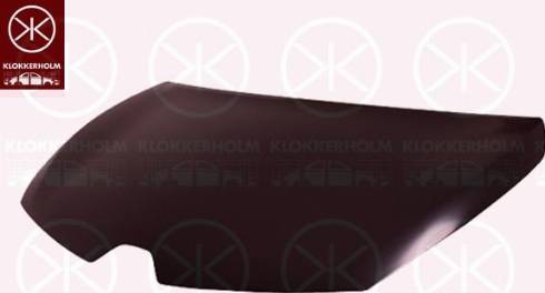 Klokkerholm 6034280 - Капот двигуна autozip.com.ua