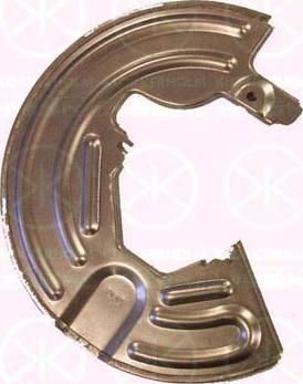 Klokkerholm 6037378 - Відбивач, диск гальмівного механізму autozip.com.ua