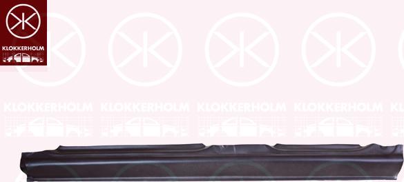 Klokkerholm 6731011 - Підніжка, накладка порога autozip.com.ua