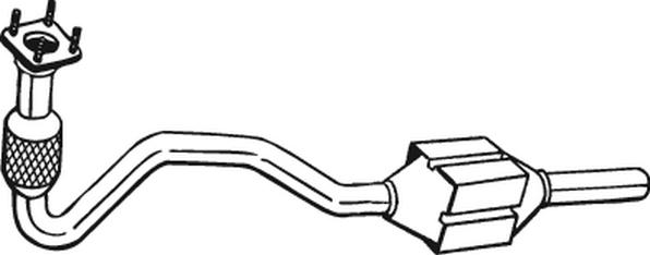 Klokkerholm 099-555 - Каталізатор autozip.com.ua