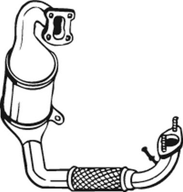 Klokkerholm 090-622 - Каталізатор autozip.com.ua