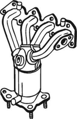 Klokkerholm 090-191 - Каталізатор autozip.com.ua