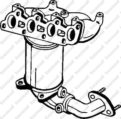 Klokkerholm 090-815 - Каталізатор autozip.com.ua