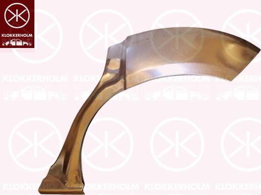 Klokkerholm 0922581 - Боковина autozip.com.ua