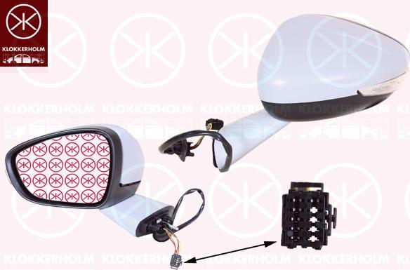 Klokkerholm 05401042 - Зовнішнє дзеркало autozip.com.ua