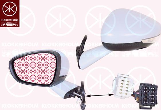 Klokkerholm 05401034 - Зовнішнє дзеркало autozip.com.ua