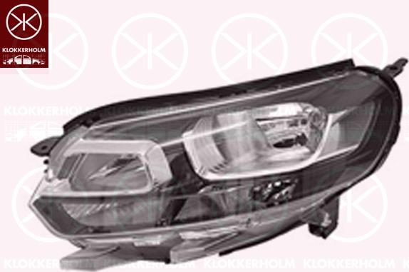 Klokkerholm 05540121A1 - Основна фара autozip.com.ua