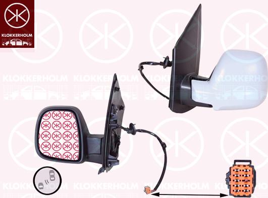 Klokkerholm 05541048 - Зовнішнє дзеркало autozip.com.ua
