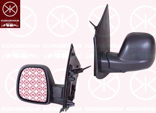Klokkerholm 05541022 - Зовнішнє дзеркало autozip.com.ua