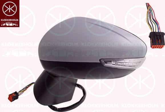 Klokkerholm 05341041 - Зовнішнє дзеркало autozip.com.ua