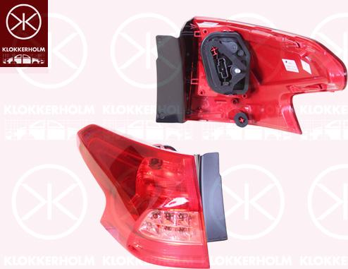 Klokkerholm 05260705A1 - Задній ліхтар autozip.com.ua