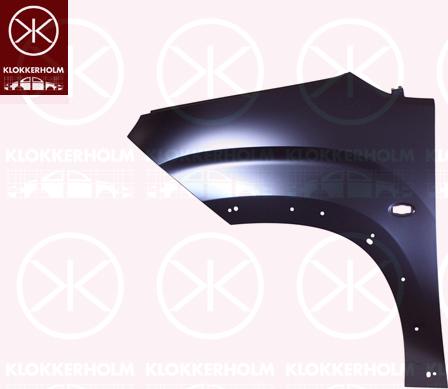 Klokkerholm 0570312A1 - Крило autozip.com.ua