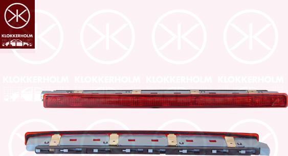 Klokkerholm 00190770 - Додатковий ліхтар сигнал гальмування autozip.com.ua