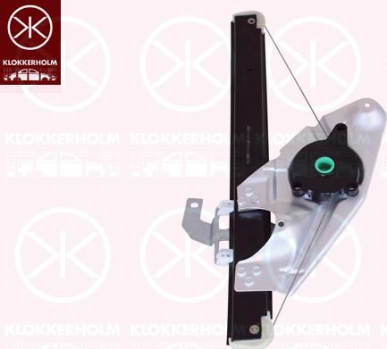 Klokkerholm 00141902 - Підйомний пристрій для вікон autozip.com.ua