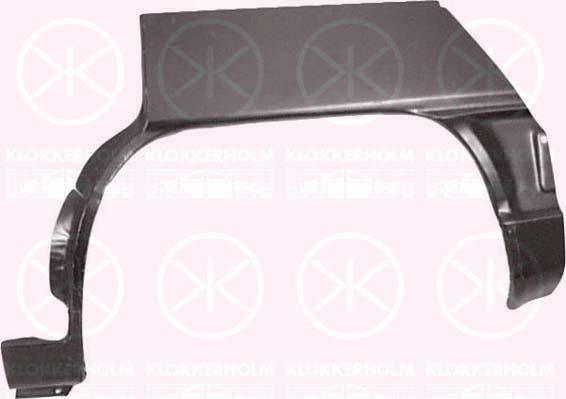 Klokkerholm 0011581 - Боковина autozip.com.ua