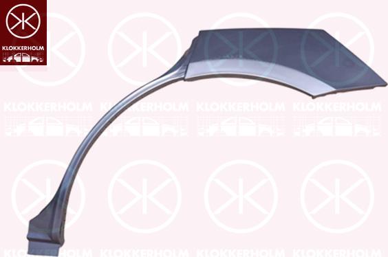 Klokkerholm 0039581 - Боковина autozip.com.ua
