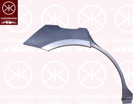 Klokkerholm 0039582 - Боковина autozip.com.ua